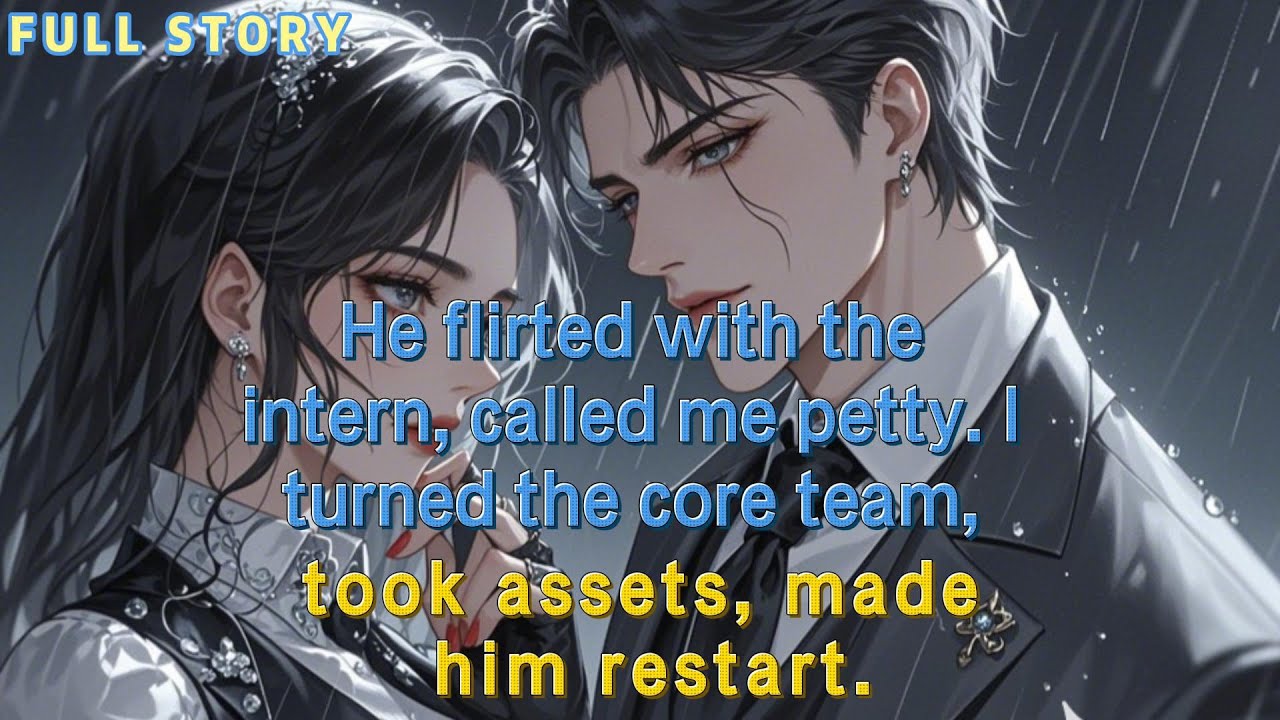 He flirted with the intern, called me petty. I turned the core team, took assets, made him restart.