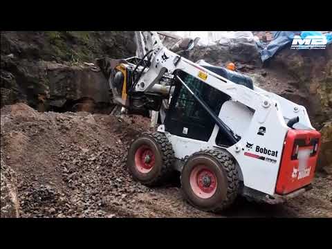 Cómo recuperar los desechos de excavación con la cuchara trituradora MB-L160