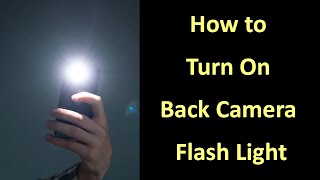 How to Turn on Back Camera Flash? (Android) screenshot 2