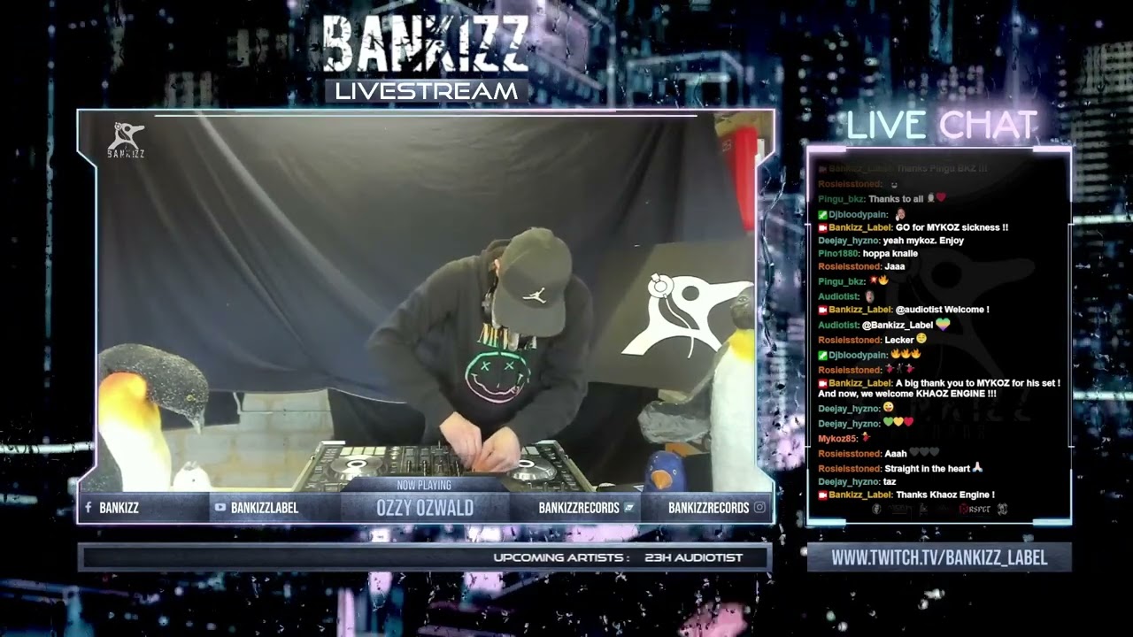 OZZY OZWALD @ BANKIZZ Live Stream #4