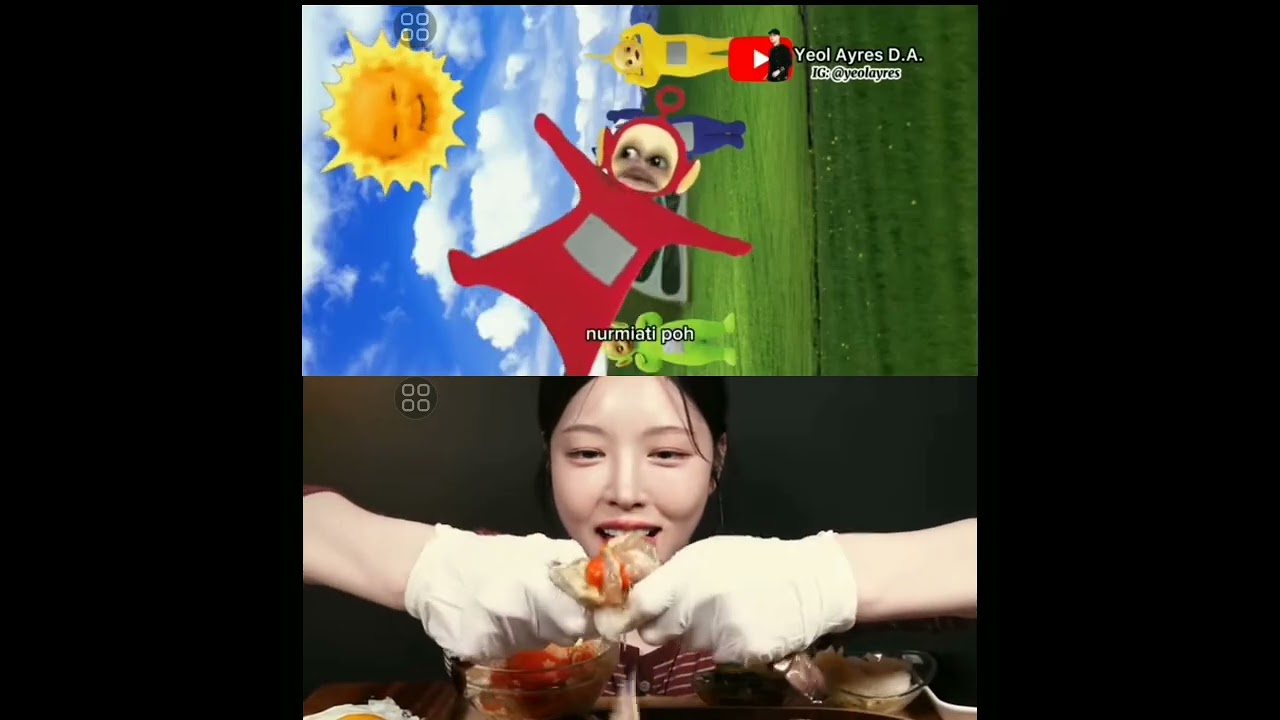 Drama komedi yoel ayres 🤣x asmr mukbang eat with boki 🦀