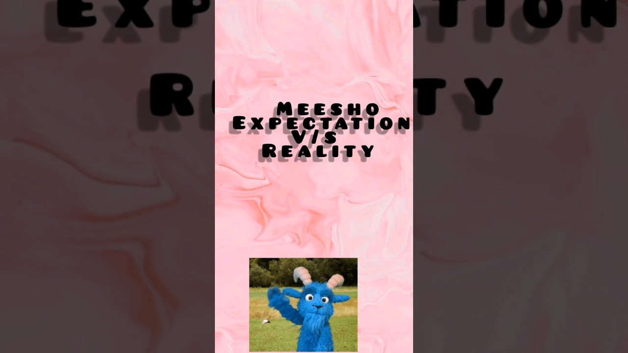 meesho expectation vs reality review