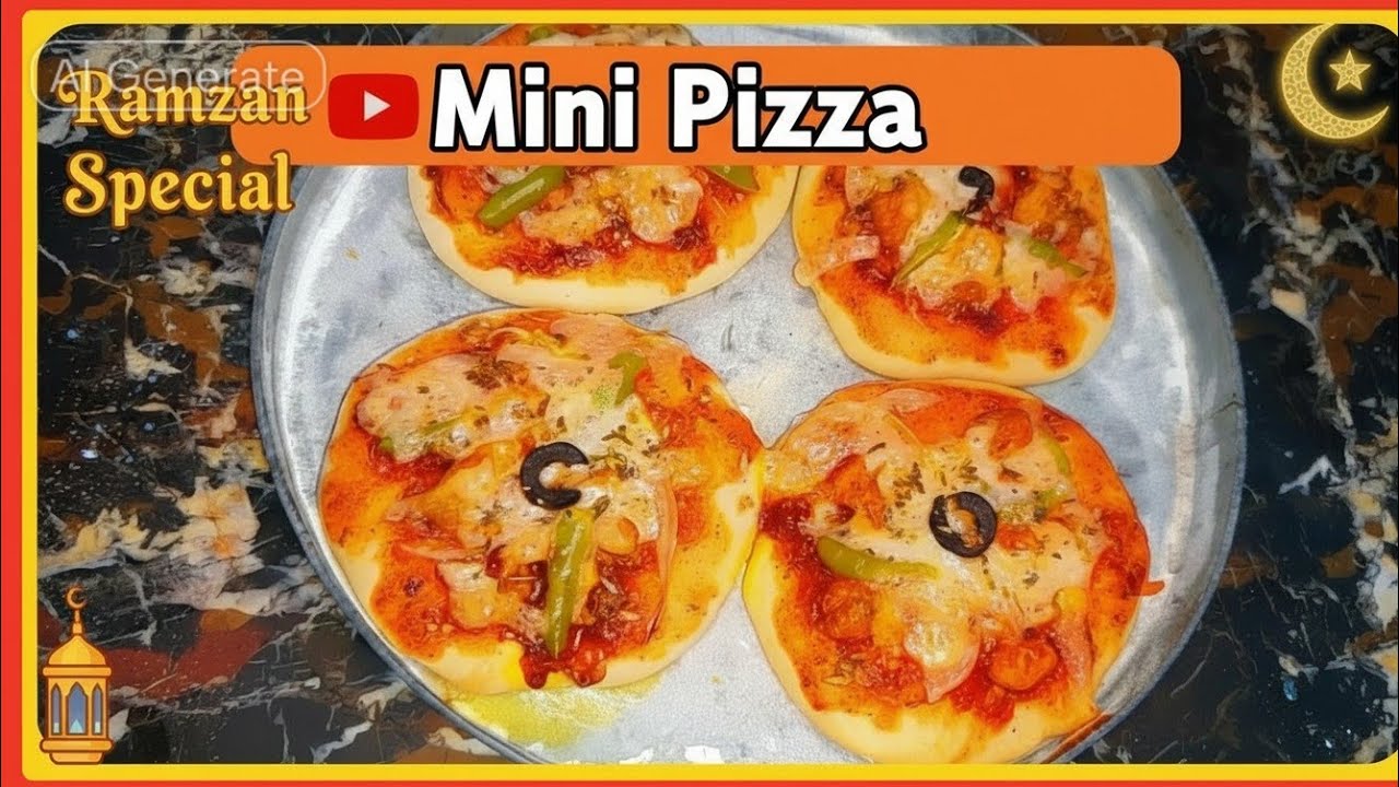Mimi Piza Recipe | Pakistani Style Pizza | Easy & Delicious | Home Cooking Taste | مینی پزا ریسپی