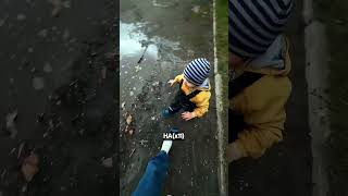 Father Plays With Biker Baby 😅