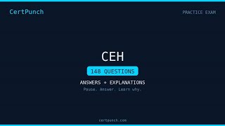 CEH Practice Exam Part 4 - 21 Questions with Answers