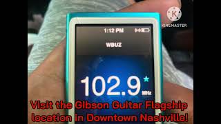 102.9 WBUZ (La Vergne, TN) “102.9 The Buzz” Station ID (07-26-25)
