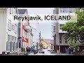 Walking in Reykjavík, the Capital and Largest City in Iceland