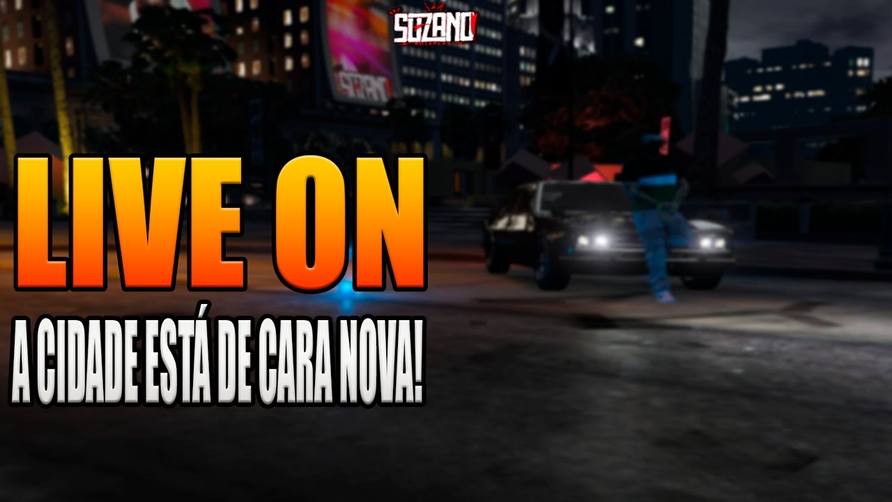 🔴LIVE ON🔴🟣CHEGOU O GRANDE DIA!🟣⚫ENCOSTA NO GTA RP E VEM RESENHAR⚫GTA RP ...