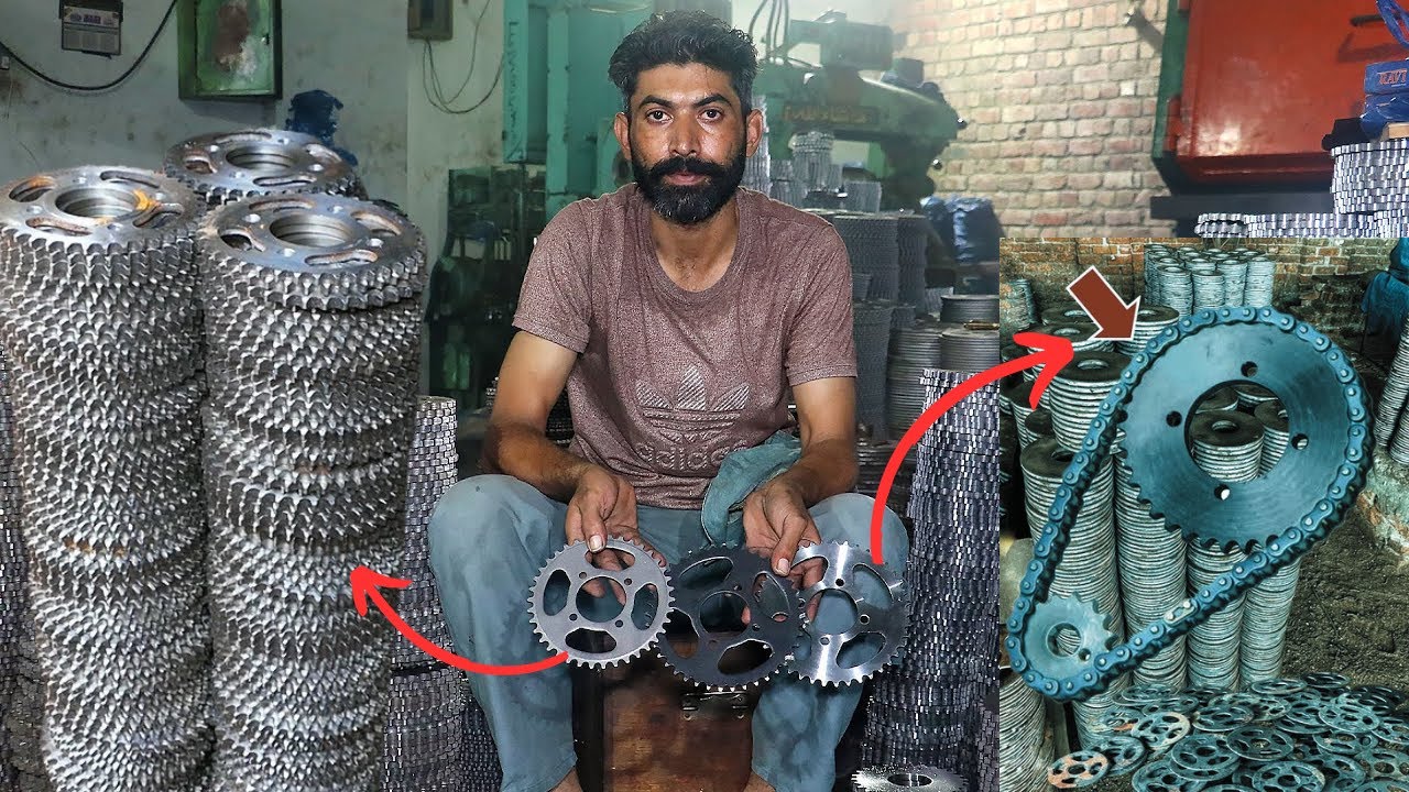 How Motorcycle Sprockets Are Manufactured Making Motorbike Sprockets