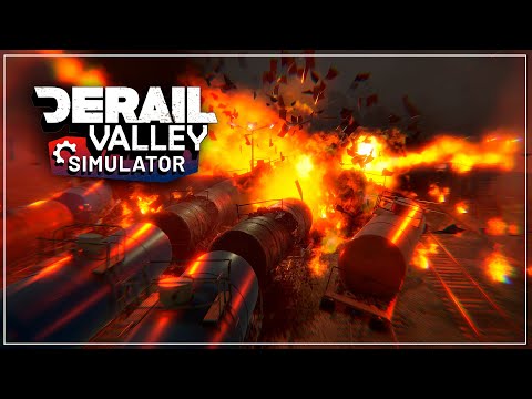 Видео: Derail Valley - ПРИЯТНЫЙ НОЧНОЙ АНТРАКТ