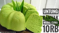 BOLU PANDAN KUKUS CUMA 2 TELUR SELEMBUT KAPAS -  STEAMED CAKE PANDAN RECIPE - Durasi: 6.30. 