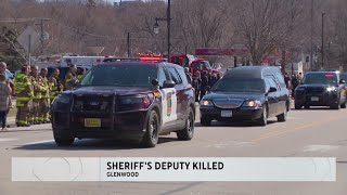 Procession brings Pope Co. Deputy Joshua Owen's body back home