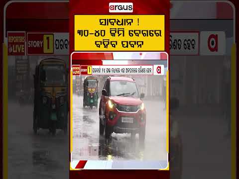 ସାବଧାନ ! ୩୦-୪୦ କିମି ବେଗରେ ବହିବ ପବନ | Argus Reels | OdishaWeather | LowPressure | RedAlert