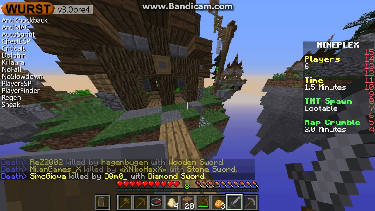 Чит wurst 1.16 5. Wurst в МАЙНКРАФТЕ. Fly client Minecraft. Wurst 1.16.5. Minecraft Hack client.