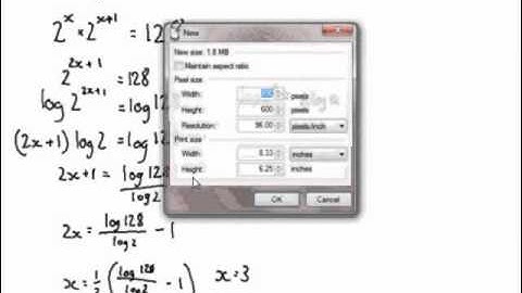 A Level Maths - C2 Exponential Equations