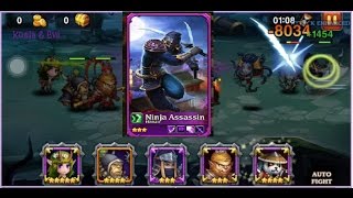 Heroes Charge Ninja Assassin - Best team for Ninja Assassin in Arena screenshot 5