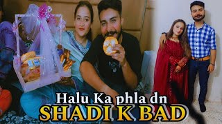Download Lagu Halu k Ghar Kia nashta | raste me halu ki tbyt khrab | Memoni Sister's MP3