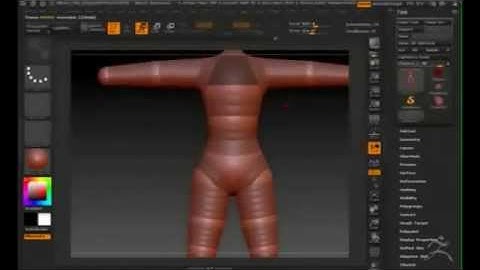 Pxologic Zbrush Tutorial - base mesh with Zspheres
