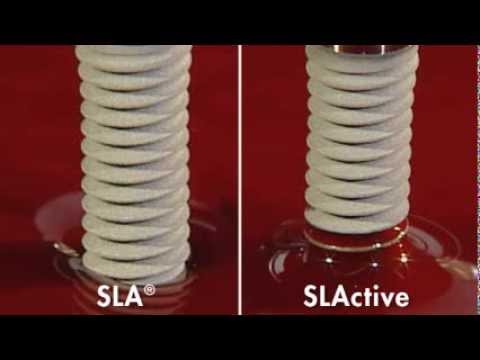 Straumann implants SLActive Surface Test