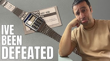 1980s Casio CA-502 with problems