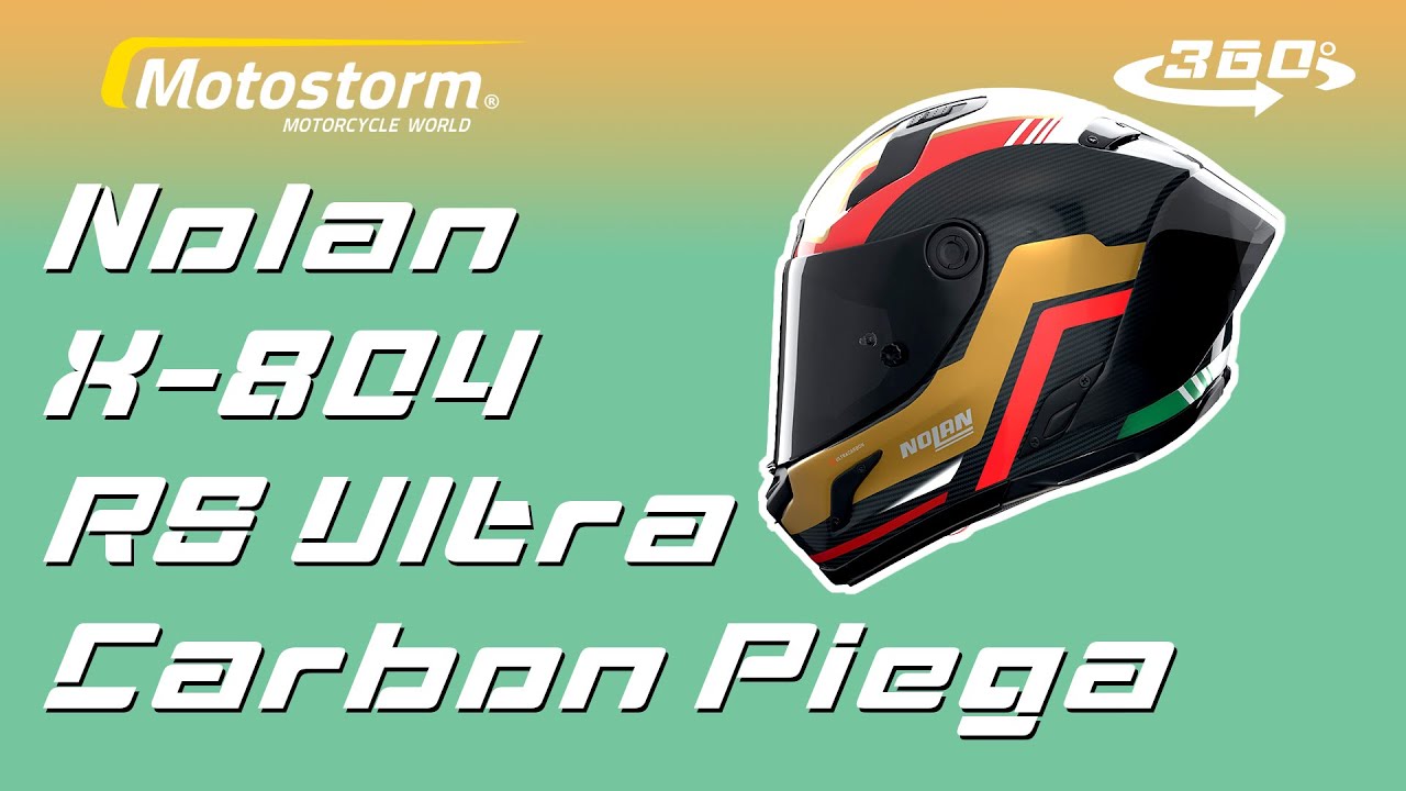 Nolan X 804 RS Ultra Carbon Piega