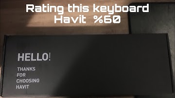 Rating this havit %60 keyboard