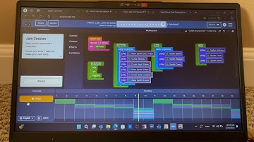 Code.org Music Lab project at Kia’s 8th birthday