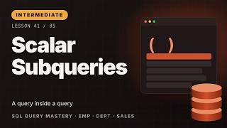 Full Scalar Subqueries | Oracle SQL Course #41 Guide