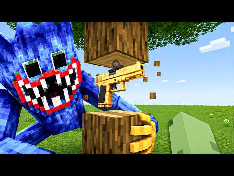 Minecraft Horror But Blocks Drop GUNS thumbnail