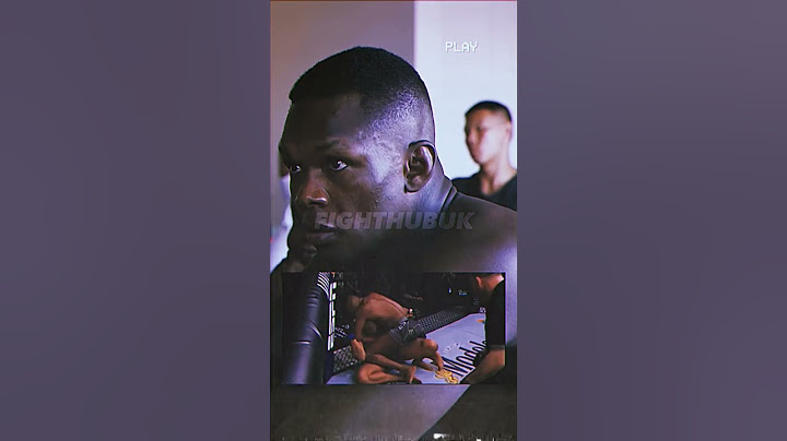 ISRAEL ADESANYA REACTS TO JON JONES SUBMITTING CYRIL GANE!! 👀
