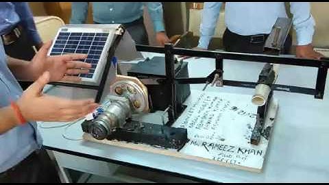 Solar Powered Hacksaw Mechanical Engineering Final Year Project