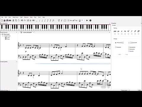 Interactive placing of pedal, dynamic, and octave marks