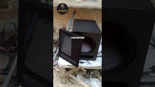 10 inch subwoofer cabinet MDF board cabinet #dj #deepbass|samir engineering