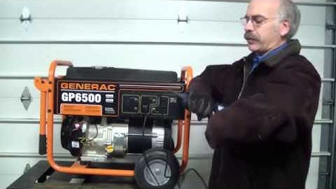 Flash Your Generac Portable Generator with a Corded Drill