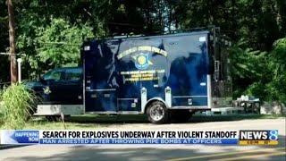 Deputies: Man arrested after throwing pipe bombs in Kendall