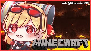 【Minecraft】Quartz (netherite hehe) Grinding ⛏️【Kaela Kovalskia / hololive ID】