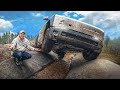 On casse le cybertruck tesla en offroad