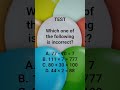 TEST | Quiz | Exam | Examination | Challenge | Trivia | #shorts | #viralshorts |