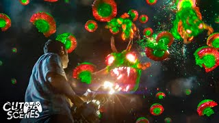 Fighting A Giant Pixelated Centipede Pixels 2015