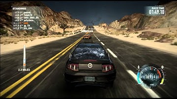 NFS The Run Online Multiplayer gameplay  Ford Mustang