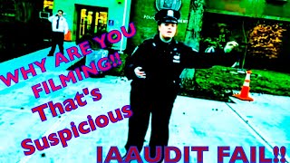 ( IT'S A SECURITY CONCERN) 1st Amend Audit Revisit 105th Precinct Queens Village FAIL!!!