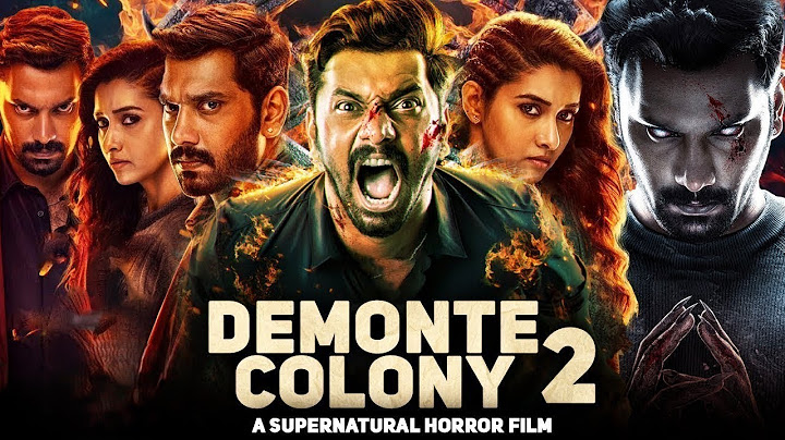 Demonte Colony 2 Full Movie | Arulnithi | Priya Bhavani Shankar |Tsering Dorjee | HD Facts and story