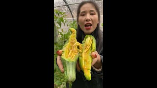 Rich Fruit - Cutting and Eating Melon Fruits on Farm Part 362 #Shorts #Fruit #Cutting