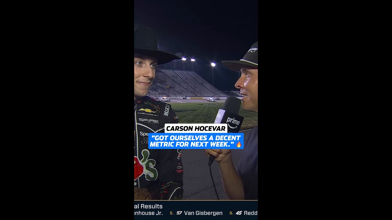 Carson Hocevar breaks down his performance in Nashville 🎸