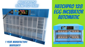 How to use best 128 Egg Incubator by Hatchpro | Automatic Egg Turning | 8459524313/8700619529