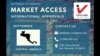 Central America - Market Access 2019