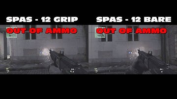 MW3 - GRIP - Shotgun Analysis of Grip Attachment