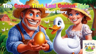 The Goose That Laid Golden Eggs | Short Stories | Aesop fables in English | @zoofkids