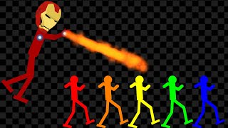 Survival Stickman Race: Run From Ironman