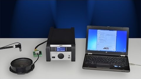 NTi Audio: FX100 Loudspeaker QC System